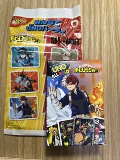 みんなでUNO 僕のヒーローアカデミア 轟 焦凍　ハッピーセット　マクドナルド