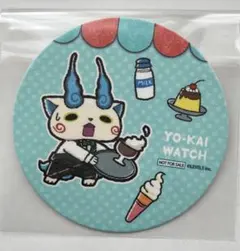 妖怪ウォッチ　グラフアート　eeoカフェ　コマさん　コースター　特典