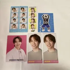 なにわ男子 藤原丈一郎 デタカ 厚紙 グッズ