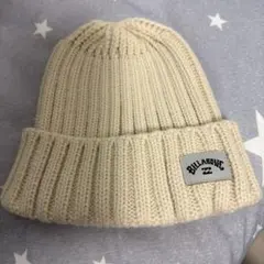 Billabong ニット帽 クリーム色のサムネイル
