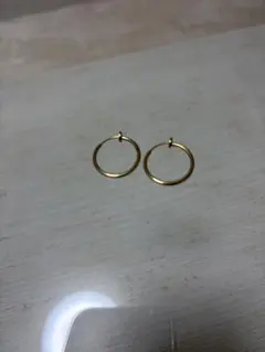 ゴールド フープイヤリング 小型