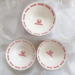 3個セット Honda ロゴ入り 陶器丼 東北 非売品 どんぶり 丼 食器のサムネイル