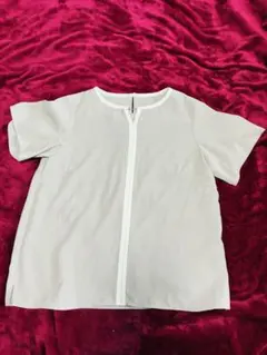 ORIHICA RHYME グレージュ半袖カットソー　M