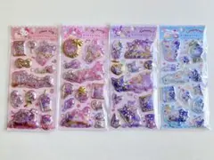 ケイカンパニーサンリオキラキラカプセルシール2コンプリート4枚セット