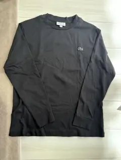 ラコステ クラシックフィットロングスリーブTシャツ FR3 US S 黒 