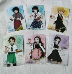 スイパラ　コラボ　鬼滅の刃　ポストカード　6枚＋おまけ