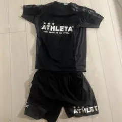 ATHLETA 黒 スポーツウェアセット