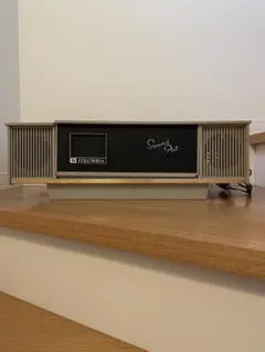 Columbia コロムビア 真空管レコードプレイヤー 木製キャビネット 古道具 Columbia コロムビア 真空管レコードプレイヤー 木製