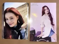 NiziU ツアーコラボイベント オリジナルフォトカード ニナ ステッカー ２枚