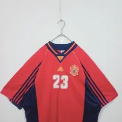 スペイン代表 1998 ホーム adidas ユニフォーム L 赤