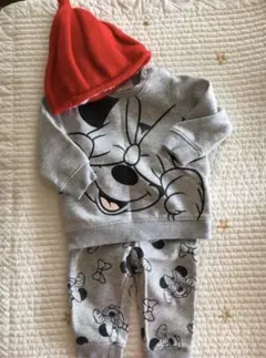 値下げ【美品】H&M 上下スウェット　ミニーちゃん