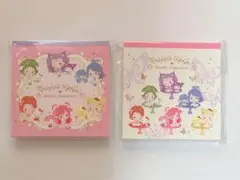 Yes！プリキュア5 GOGO！×サンリオキャラクターズ　メモ　2種セット