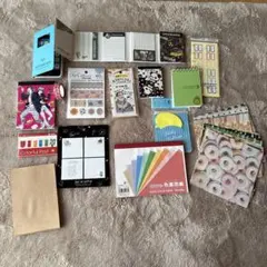 カラフル付箋とメモ帳セット