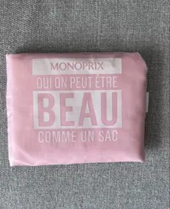 MONOPRIX モノプリ エコバッグ ピンク
