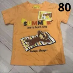 新品未使用♡おさるのジョージ♡半袖Tシャツ 80