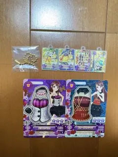 送料込み　アイカツ！びっくらたまごvol.2 キングレオコーデ　紫吹蘭 おまけ付