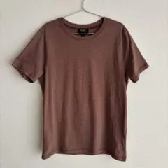A.P.C. ボーダー Tシャツ ブラウン サイズ（S）のサムネイル