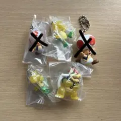 [本日限定価格] スーパーマリオ　めじるしアクセサリー＆キーホルダーセット