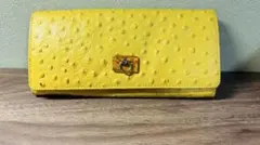 長財布　ロベルタビビアーニ　黄色　イエロー