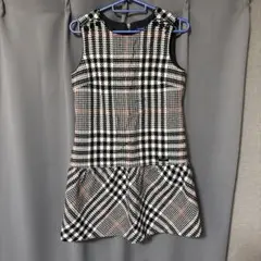 Burberry Blue Label ノースリーブワンピース チェック 36のサムネイル