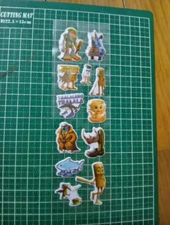 イタリアンブレインロット　イタブレ　ぷくぷく　シール ステッカー 12枚セット