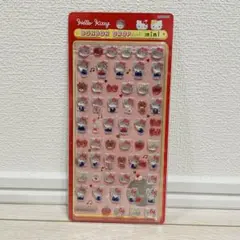 【正規品・新品】ボンボンドロップシールmini ハローキティ レッド