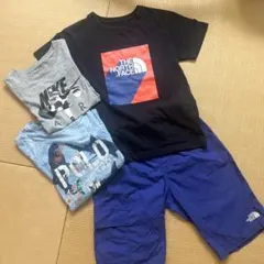 く*ー様 THE NORTH FACE Tシャツ ショートパンツ セット まとめ - メルカリ