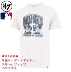 【新品】47ブランド MLB LA 大谷 x ジャッジ Tシャツ（USサイズL）のサムネイル