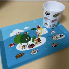 だっこずし　プラスチックコップ　コップ　トレー