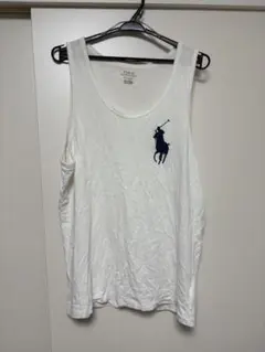 Y*i様 POLO RALPH LAUREN タンクトップ ホワイト Lのサムネイル