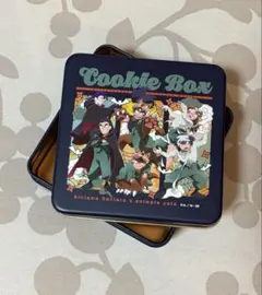 忍たま乱太郎　アニメイトカフェ　クッキー缶ケース　六年生　ハロウィン　缶バッジ