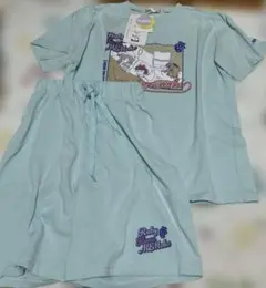 新品　推しの子 半袖パジャマ上下セット140cm水色ブルー　ルームウェア部屋着