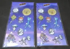 最安★2枚セット★リズム天国ミラクルスターズ ぷっくりクリアシール