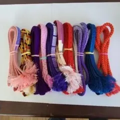 房付き帯締め10本セット