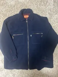ネイビー フリースジャケット
