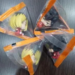 ハイキュー!! プチっとすわりマス フィギュア 黒尾鉄朗 孤爪研磨 各2個セット