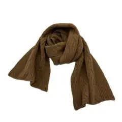 【セール】ADORE アドーア ケーブルニット マフラー ウール日本製