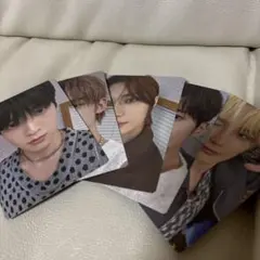 txt ペンライト　公式トレカ　5枚