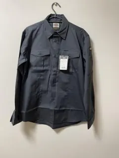新品タグ付き Dickies ディッキーズ D-1878 長袖 L チャコールのサムネイル