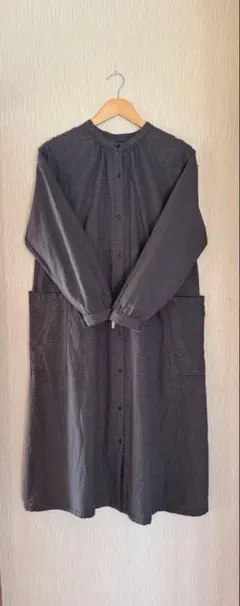 studio CLIP ダブルフロントアウトポケットワンピース