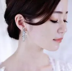 ブライダルイヤリング ジルコニア