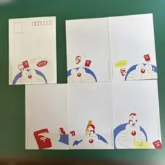 ドラえもんポストカード　５枚