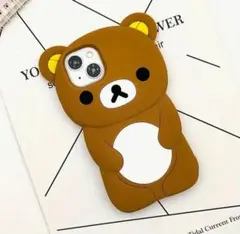 新品未使用 リラックマ iPhone12ケース シリコン タイプ