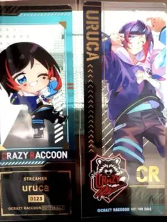 CRAZY RACCOON クリアカード 4枚セット