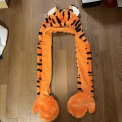 ディズニーランド　ティガー　マフラーキャップ 値下げ交渉あり