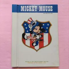 【373】スタンプアルバム　切手コレクションアルバム　ミッキー　アンティーク