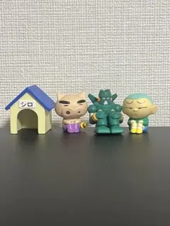 シロの家・カンタムロボ・マサオくん・ぶりぶりざえもんフィギュアセット