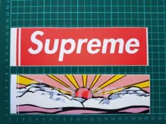 supreme ステッカー 2枚組
