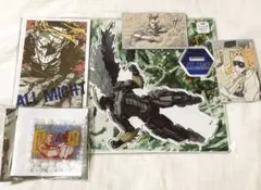 ヒロアカ 原画展 アクスタ メモリアル ワンシーン バッジ オールマイト