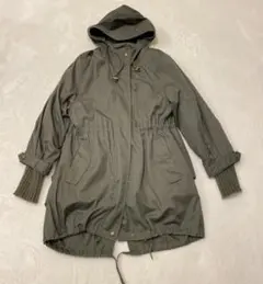 ジーナシス　ミリタリージャケット　モッズコート　ライナー付き　2way フリー